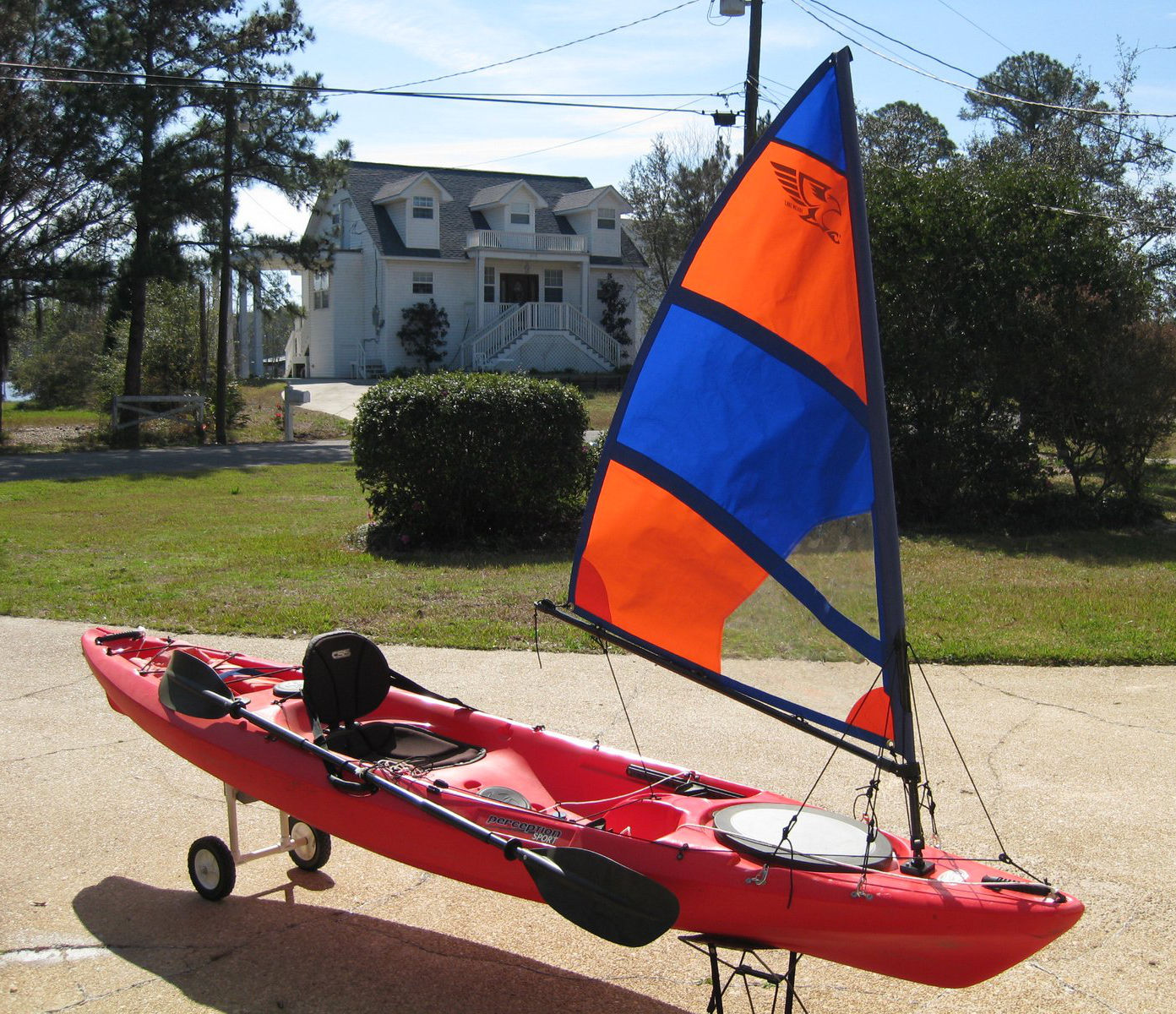 Falcon Sails Kayak Sail Pictures【2021】